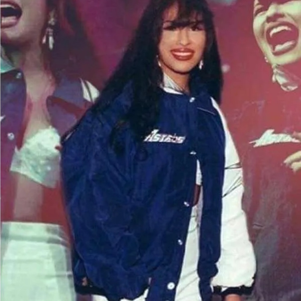 Selena Houston Astros shooting star jacket